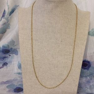 14 Karat Rope Necklace